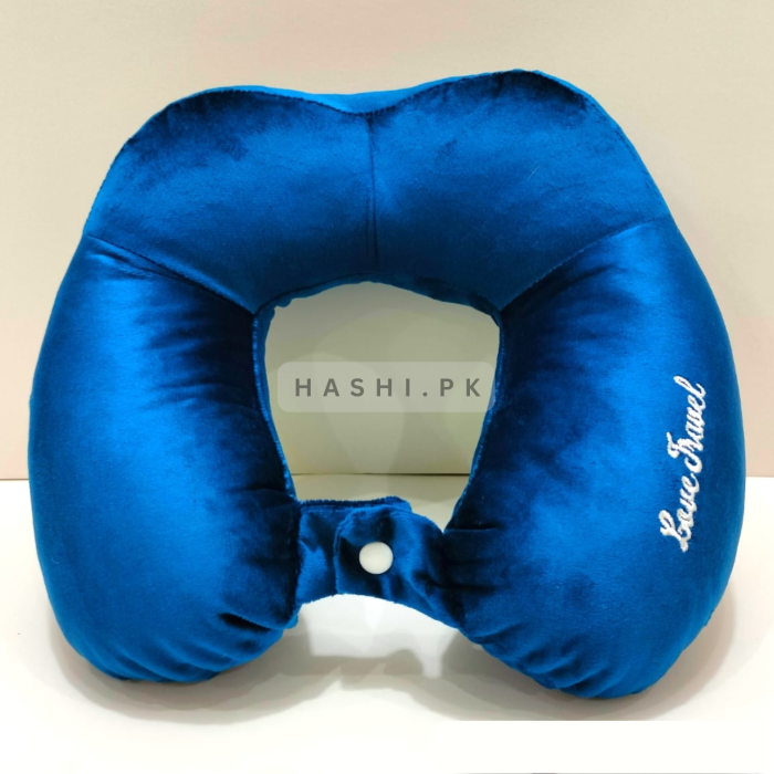 Blue Neck Pillow Hashi.pk